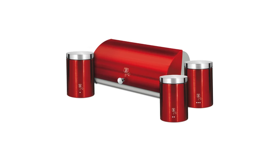 Berlinger Haus Metallic Burgundy Line keny�rtart� �s 3 db t�rol�doboz